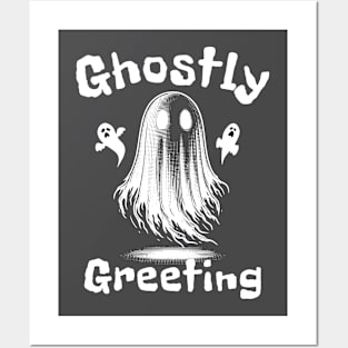 Ghostly Greeting Posters and Art